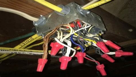 too many wires in a junction box|how many wires in a box.